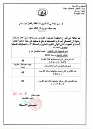 جدول إجمالي للشكاوى المتعلقة بالعمل البلدي يخص الثلاثية الثانية من سنة 2021.jpg