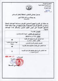جدول اجمالي لمعالجة الشكاوى يخص الثلاثية الرابعة من سنة 2019.jpg