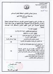 جدول إجمالي للشكاوى المتعلقة بالعمل البلدي يخص الثلاثي الأول لسنة 2019.jpg